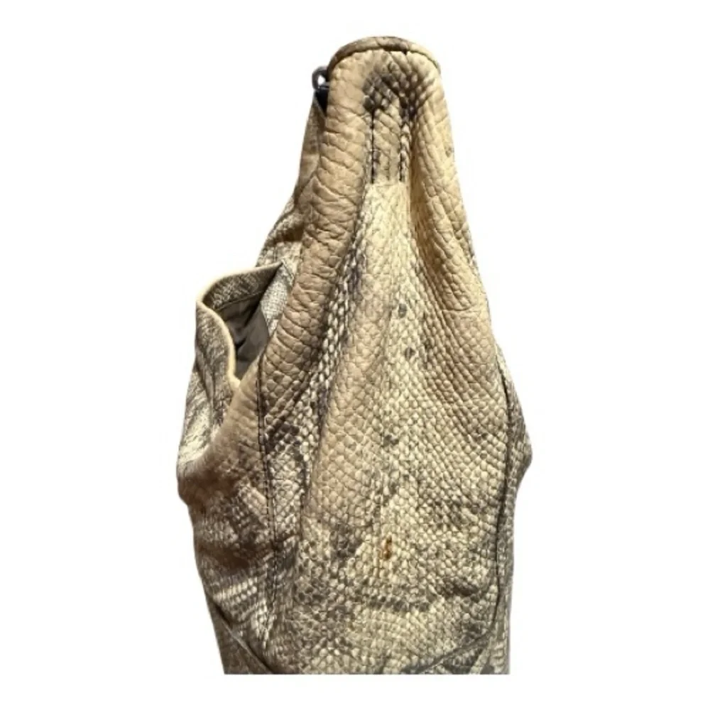 Furla Snake Print Hobo Bag